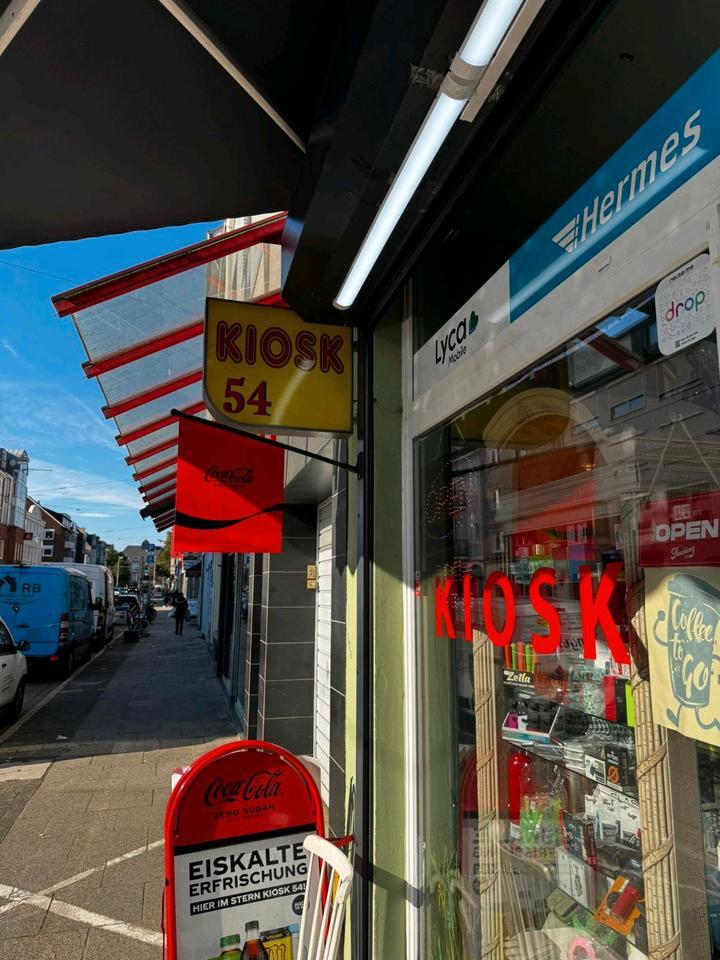 Kiosk Hermes Paket Shop zimmer