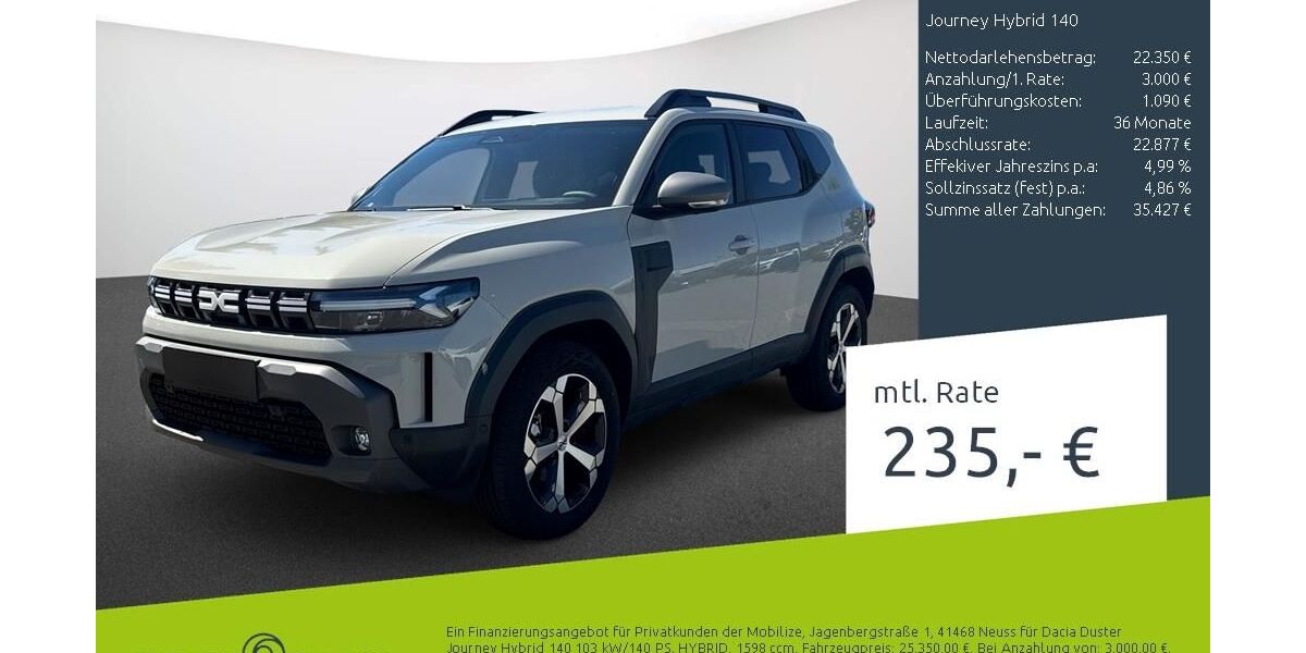Dacia Duster 2.000 km 25.350 &euro; Stuhr 28816