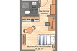 Etagenwohnung Bremen Walle - 1 Zimmer, 22 m&sup2;, 429&euro; | Angebot:24861221