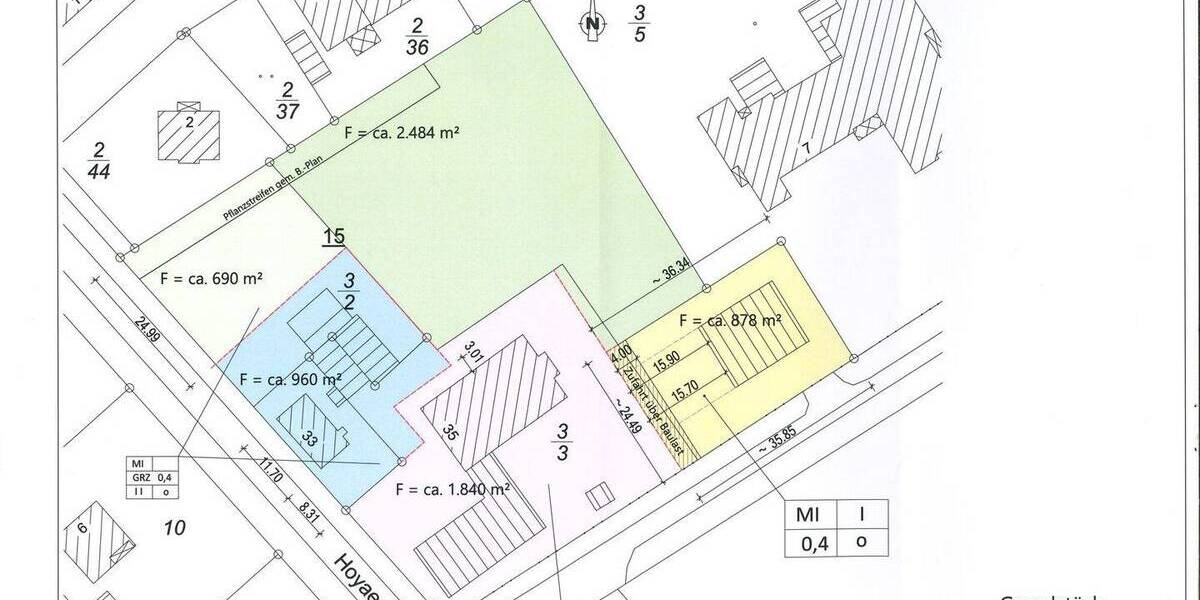 Grundstück Schwarme - 79.000&euro; | Angebot:26118103