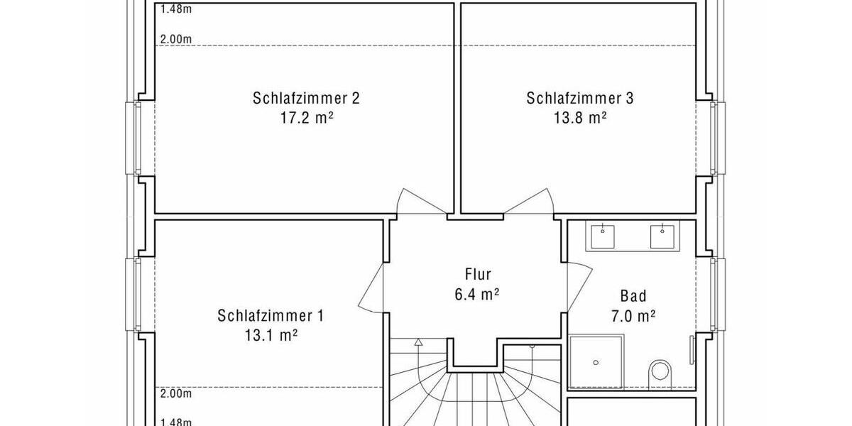 Einfamilienhaus Achim - 4 Zimmer, 130 m&sup2;, 1.800&euro; | Angebot:25207565
