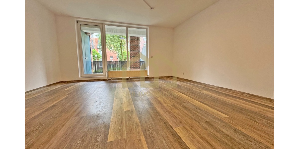 Bremen-Lehesterdeich: Geräumige 1-Zi.-Whg. mit Balkon unweit der Universität - Erdgeschoßwohnung Bremen Blockland | Angebot:26785734
