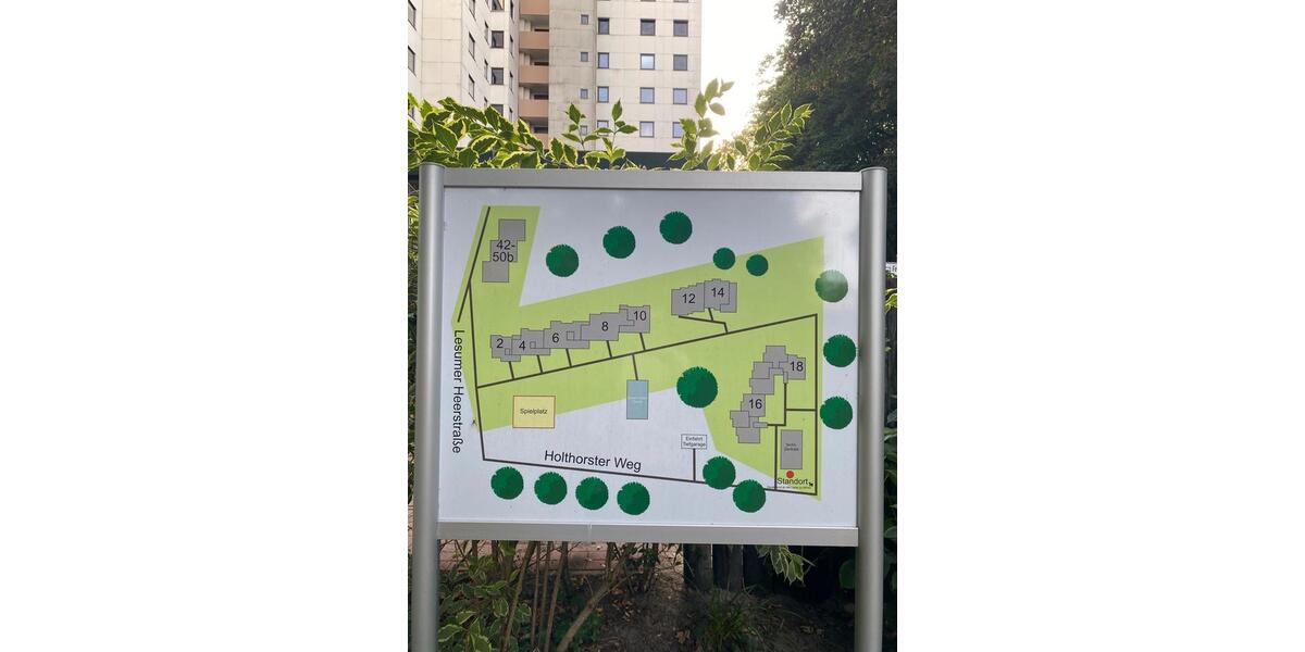 Erdgeschoßwohnung Bremen Burglesum - 2 Zimmer, 58 m&sup2;, 786&euro; | Angebot:26635480