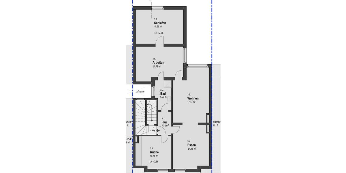 Etagenwohnung Bremen Neustadt - 4 Zimmer, 81 m&sup2;, 1.200&euro; | Angebot:25163695