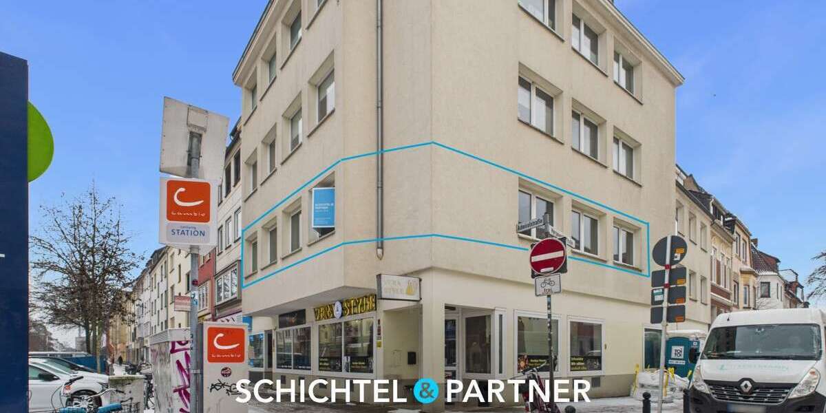Etagenwohnung Bremen Findorff - 3.5 Zimmer, 94 m&sup2;, 269.000&euro; | Angebot:25299728