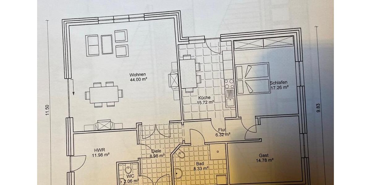 Bungalow Hambergen - 3 Zimmer, 125 m&sup2;, 1.300&euro; | Angebot:25452573