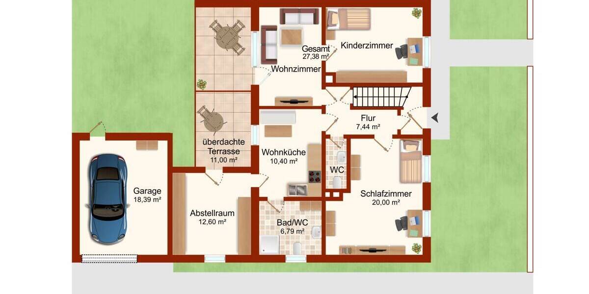 Mehrfamilienhaus, Wohnhaus Achim Bierden - 6 Zimmer, 129 m&sup2;, 339.000&euro; | Angebot:25985268