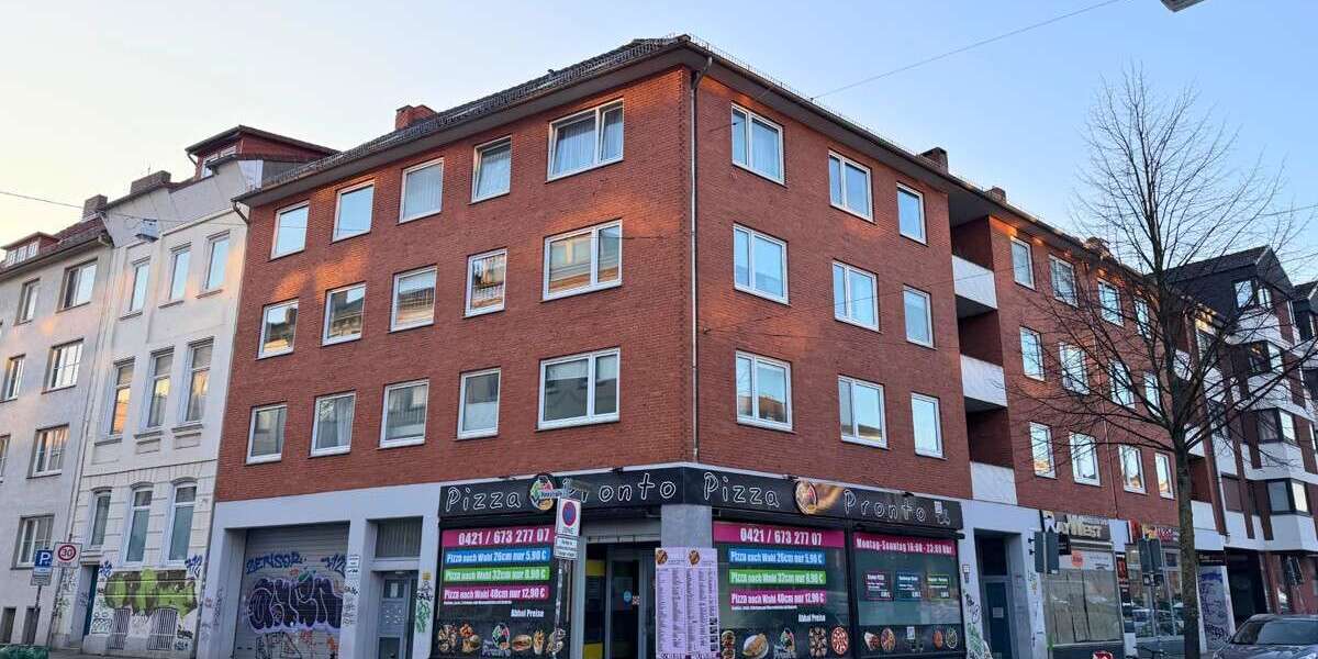 Etagenwohnung Bremen - 1 Zimmer, 31 m&sup2;, 79.000&euro; | Angebot:25981391