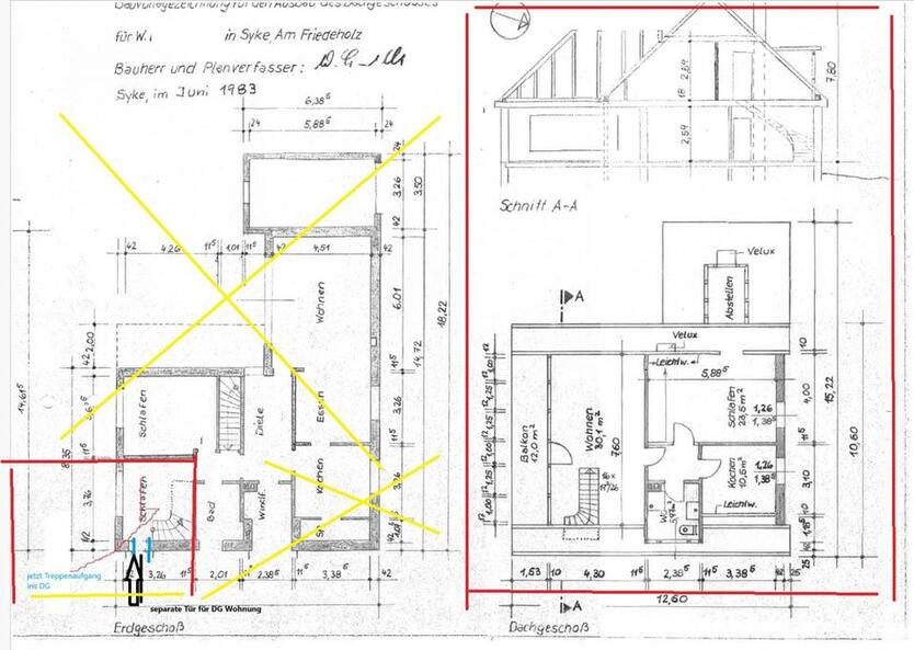 3 Zimmer Wohnung in Syke zu vermieten, frisch renoviert zimmer