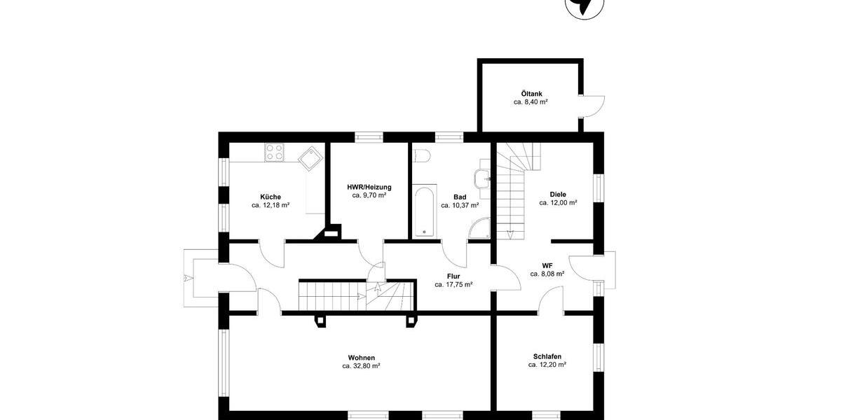 Einfamilienhaus Bremen Oberneuland - 9 Zimmer, 212 m&sup2;, 595.000&euro; | Angebot:26897781