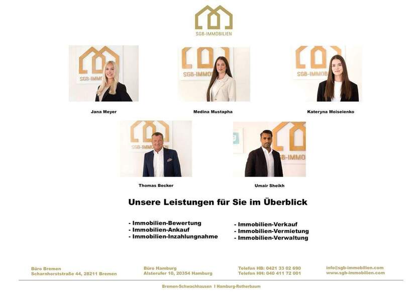 Gepflegtes Mehrfamilienhaus mit 3 Wohneinheiten in Bremen-Oslebshausen zimmer