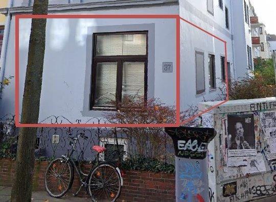 Erdgeschoßwohnung Bremen Östliche Vorstadt - 2 Zimmer, 50 m&sup2;, 145.000&euro; | Angebot:26490183
