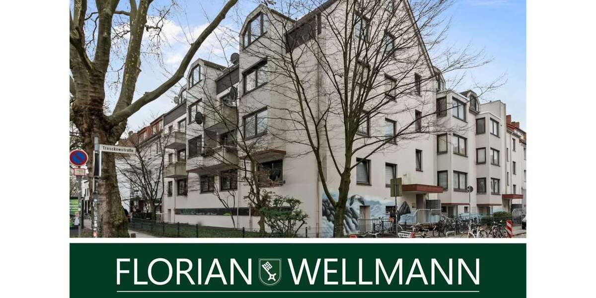 Etagenwohnung Bremen Östliche Vorstadt - 2 Zimmer, 46 m&sup2;, 175.000&euro; | Angebot:19435293