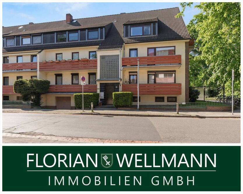 Bremen - Horn-Lehe | Attraktive 3-Zimmer-Wohnung mit zwei Balkonen in sehr guter Lage Bremens