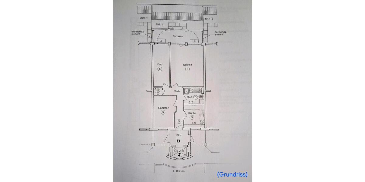 Terrassenwohnung Bremen Obervieland - 3 Zimmer, 80 m&sup2;, 269.000&euro; | Angebot:27096142