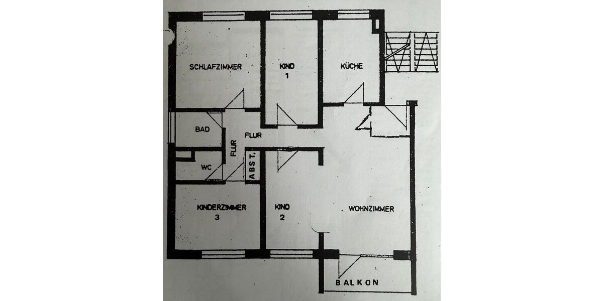 Hochparterre Osterholz-Scharmbeck Scharmbeck - 4 Zimmer, 105 m&sup2;, 850&euro; | Angebot:25633500