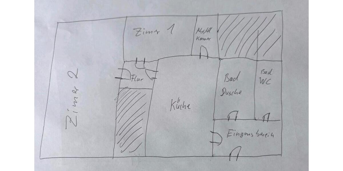 Erdgeschoßwohnung Hambergen - 2 Zimmer, 75 m&sup2;, 700&euro; | Angebot:26044100