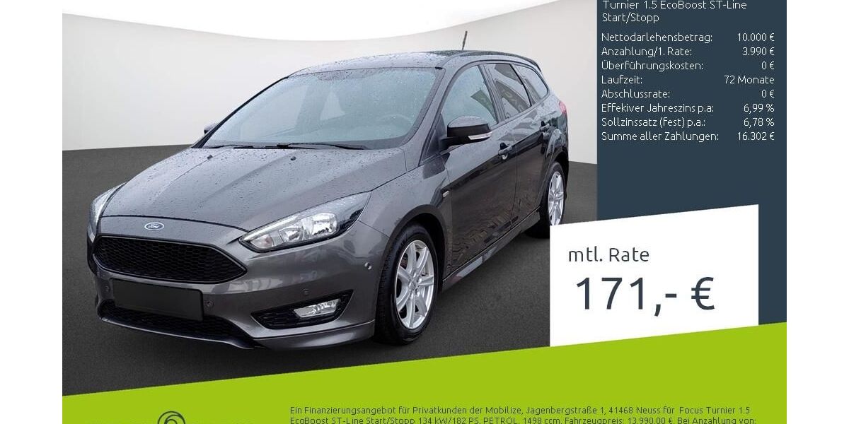 Ford Focus 126.336 km 13.170 &euro; Stuhr 28816