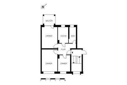 Ansprechende, individuelle 2,5-Zimmer-Wohnung zimmer