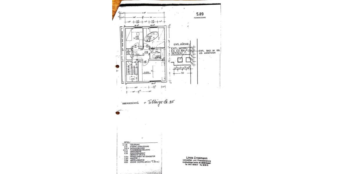 Reihenhaus Bremen Huchting - 4 Zimmer, 108 m&sup2;, 249.000&euro; | Angebot:24593017