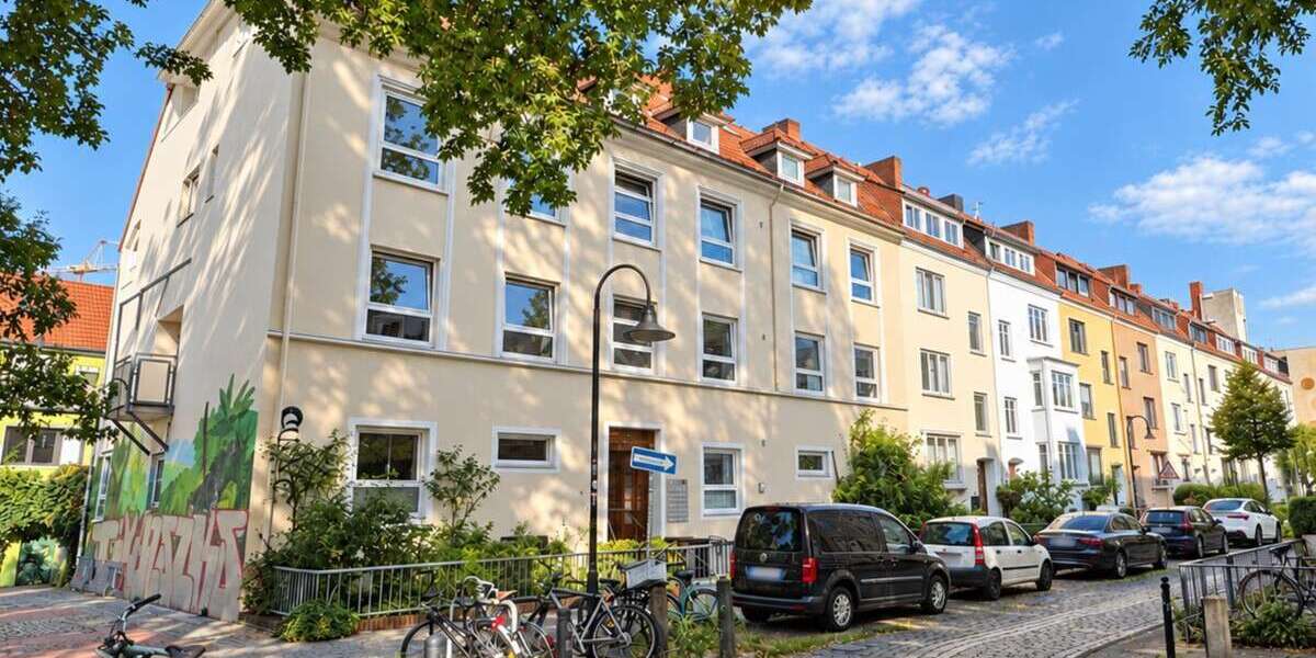 Etagenwohnung Bremen Östliche Vorstadt - 1 Zimmer, 37 m&sup2;, 129.000&euro; | Angebot:27447318