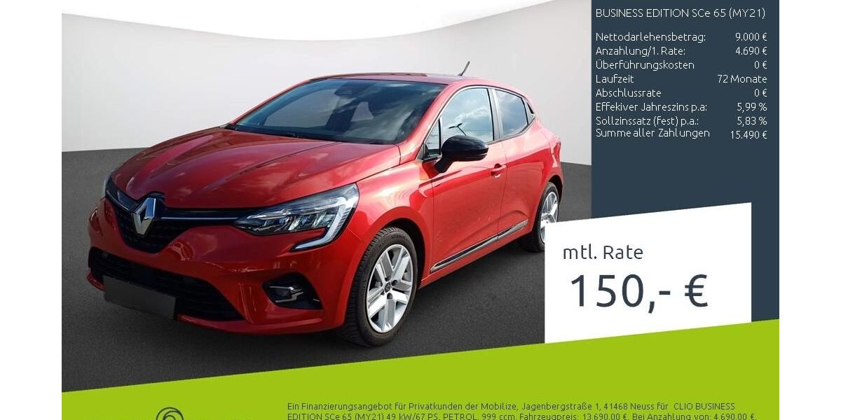 Renault Clio 33.724 km 13.690 &euro; Stuhr 28816