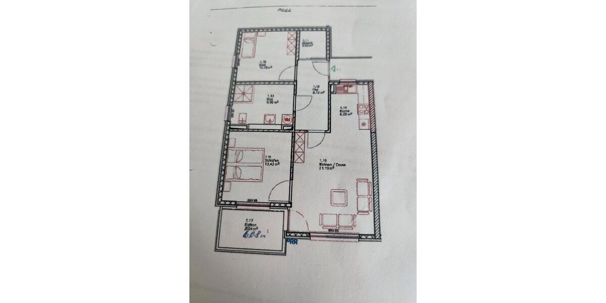 Etagenwohnung Ganderkesee - 3 Zimmer, 78 m&sup2;, 195.000&euro; | Angebot:27081560