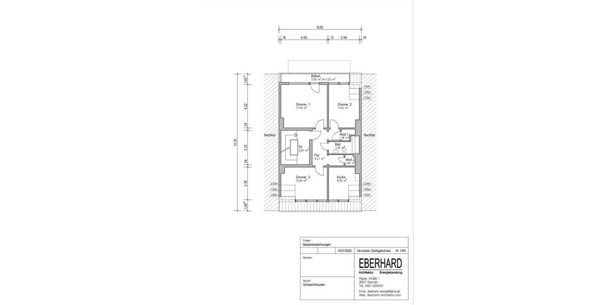 Mehrfamilienhaus, Wohnhaus Bremen Schwachhausen - 9 Zimmer, 226 m&sup2;, 749.000&euro; | Angebot:25746700