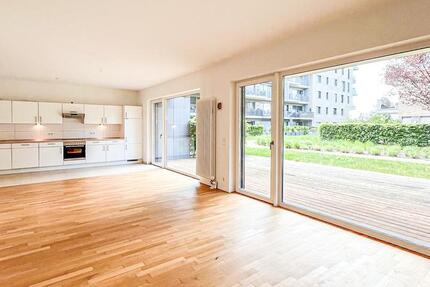 Moderne 3-Zimmer-Erdgeschosswohnung mit großer Südterrasse zimmer