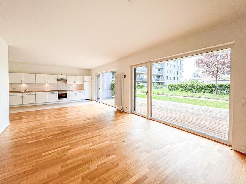 Moderne 3-Zimmer-Erdgeschosswohnung mit großer Südterrasse zimmer