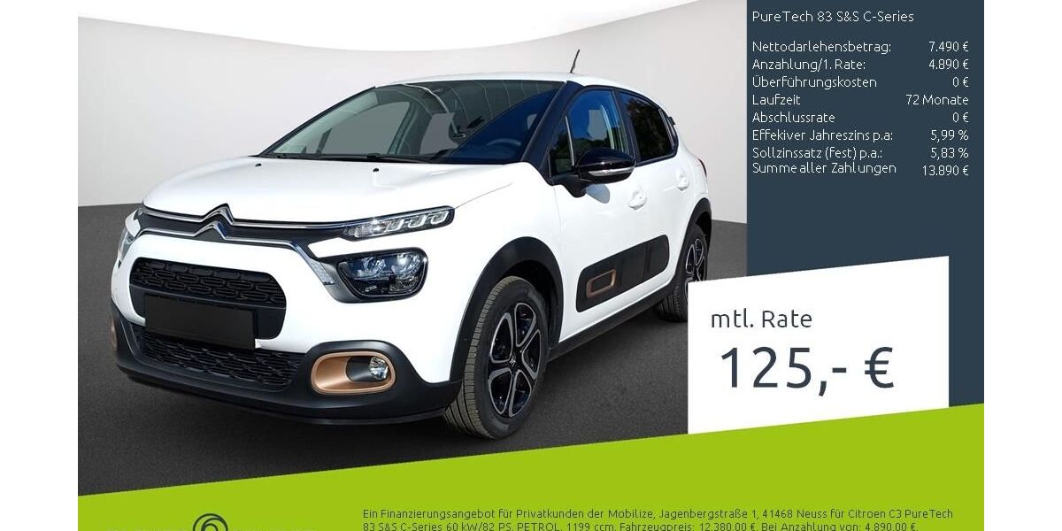 Citroen C3 11.387 km 12.380 &euro; Stuhr 28816