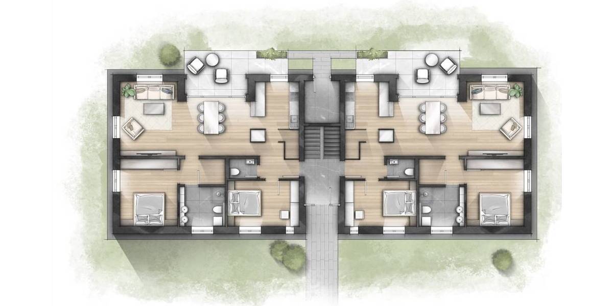 Etagenwohnung Worpswede - 3 Zimmer, 99 m&sup2;, 448.000&euro; | Angebot:25983816