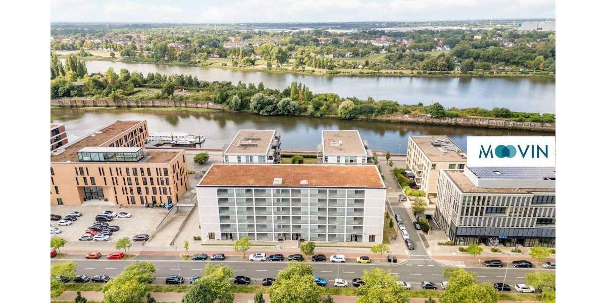 Etagenwohnung Bremen Handelshäfen - 2 Zimmer, 51 m&sup2;, 824&euro; | Angebot:24824491