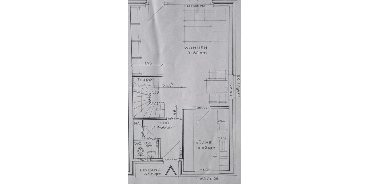 Reihenhaus Osterholz-Scharmbeck Scharmbeck - 4 Zimmer, 104 m&sup2;, 292.000&euro; | Angebot:26051524