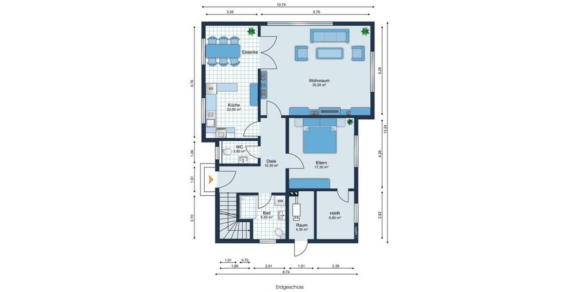 Einfamilienhaus Osterholz-Scharmbeck Freißenbüttel - 5 Zimmer, 182 m&sup2;, 450.000&euro; | Angebot:26624699