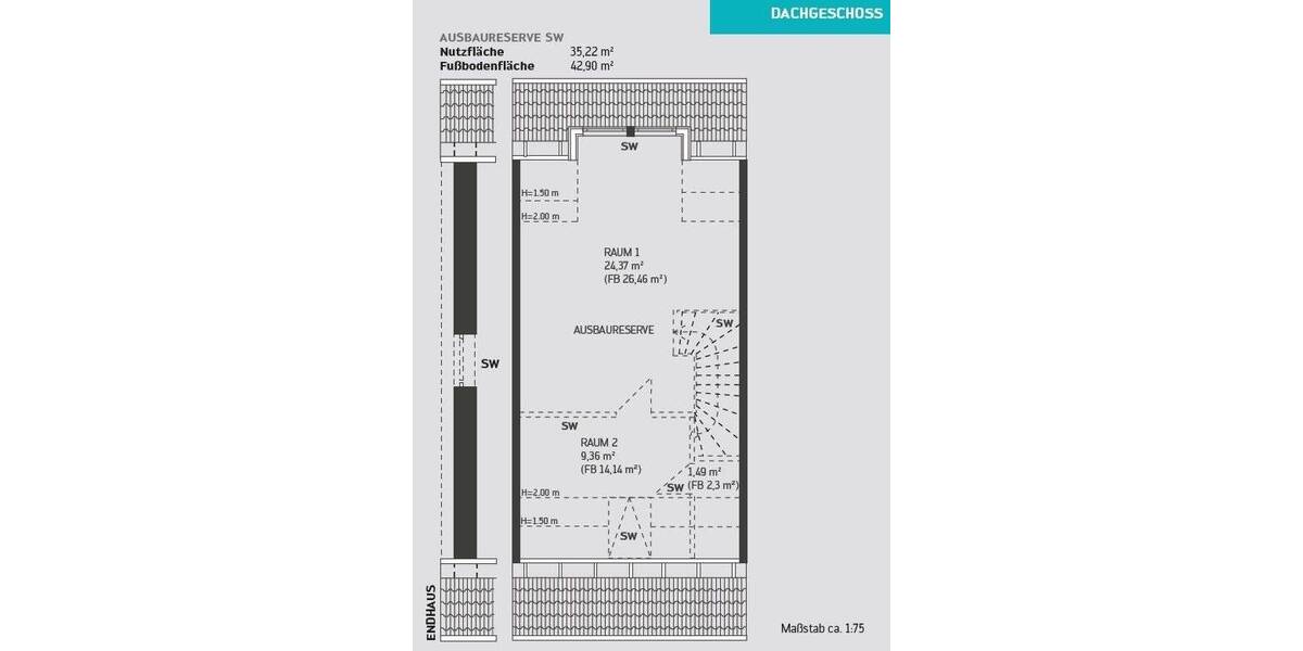 Reihenmittelhaus Bremen Osterholz - 5 Zimmer, 145 m&sup2;, 494.036&euro; | Angebot:25797270