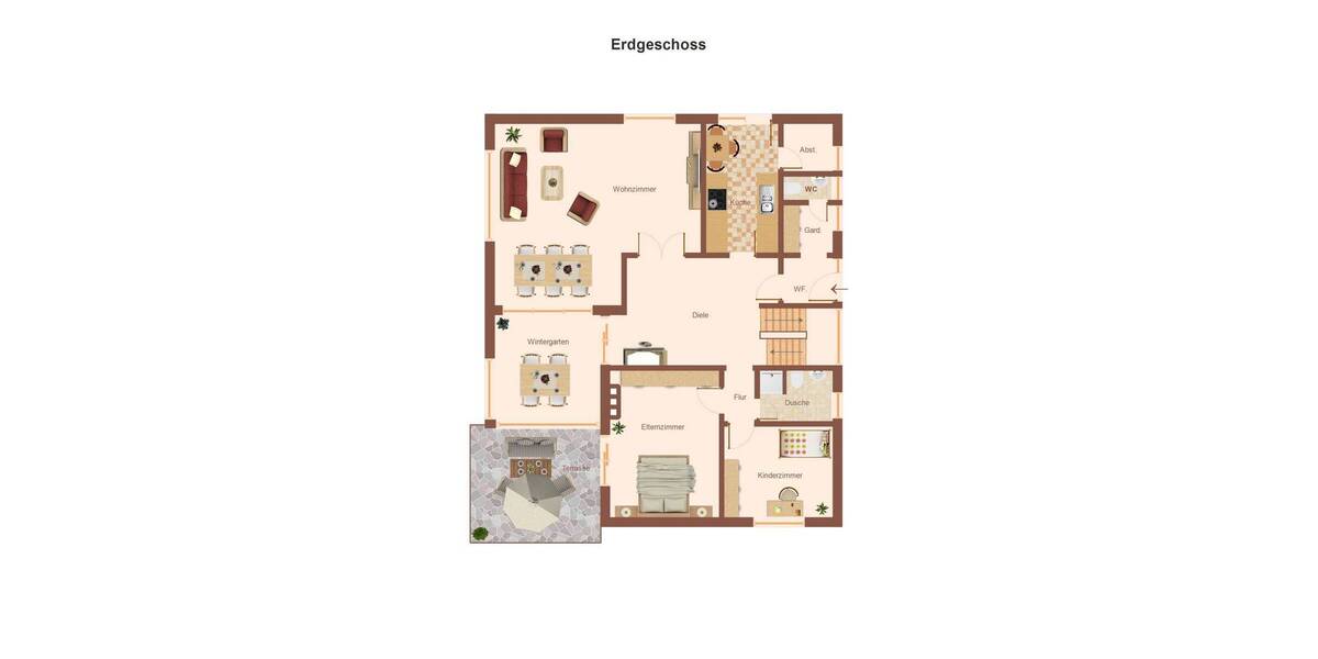 Einfamilienhaus Stuhr Brinkum - 5 Zimmer, 250 m&sup2;, 649.000&euro; | Angebot:26189530