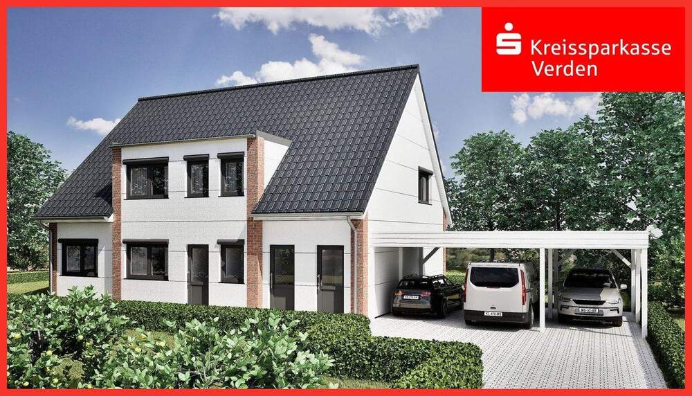 Etagenwohnung Achim - 3 Zimmer, 92 m&sup2;, 359.850&euro; | Angebot:25152833