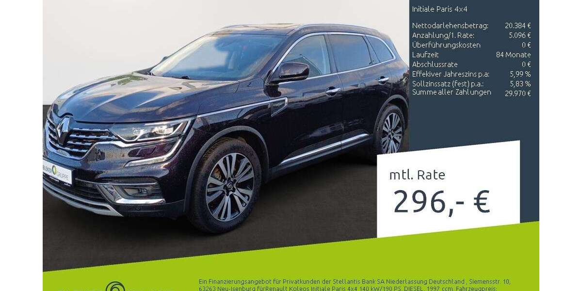 Renault Koleos 30.495 km 25.480 &euro; Stuhr 28816