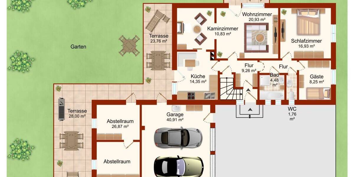 Mehrfamilienhaus, Wohnhaus Thedinghausen - 8 Zimmer, 172 m&sup2;, 414.900&euro; | Angebot:25737521