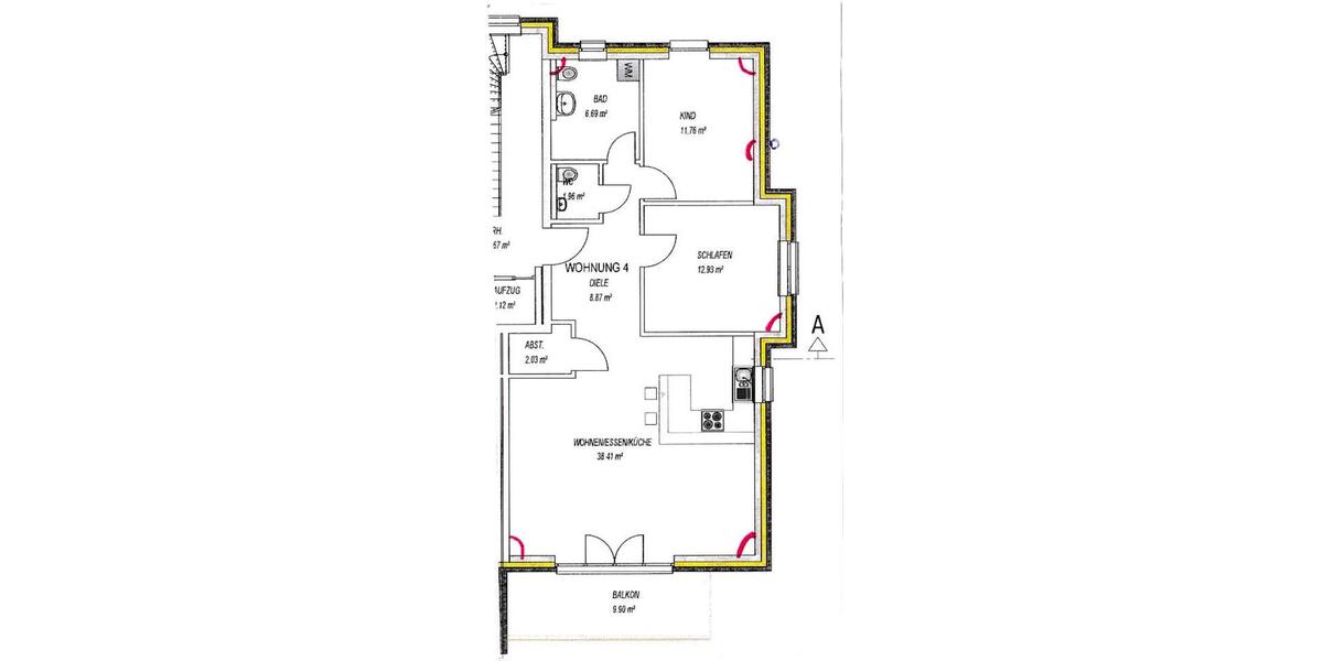 Etagenwohnung Langwedel - 3 Zimmer, 83 m&sup2;, 315.000&euro; | Angebot:26837419