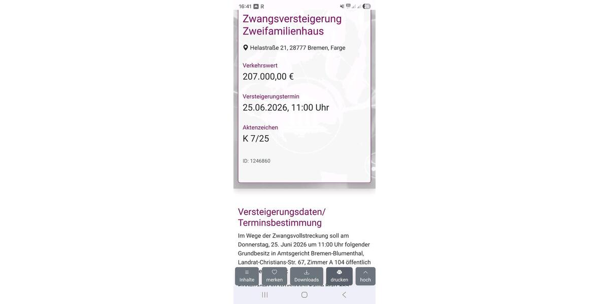 Einfamilienhaus Bremen Blumenthal - 6 Zimmer, 150 m&sup2;, 200.000&euro; | Angebot:26914884