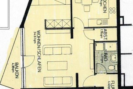 Wohnung Bremen Blumenthal - 1.5 Zimmer, 54 m&sup2;, 550&euro; | Angebot:27733191