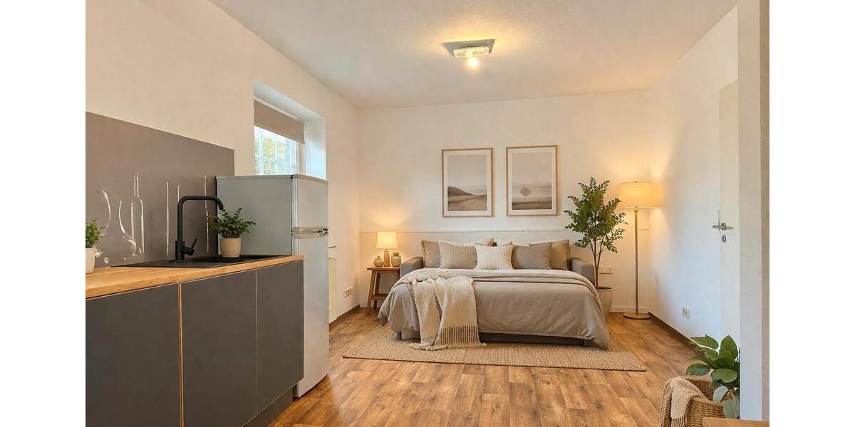 Erdgeschoßwohnung Riede - 1 Zimmer, 25 m&sup2;, 440&euro; | Angebot:25988551