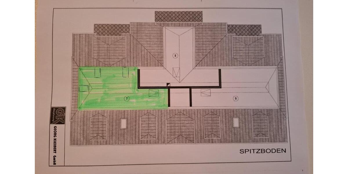 Dachgeschoßwohnung Weyhe - 3 Zimmer, 75 m&sup2;, 268.000&euro; | Angebot:24523896