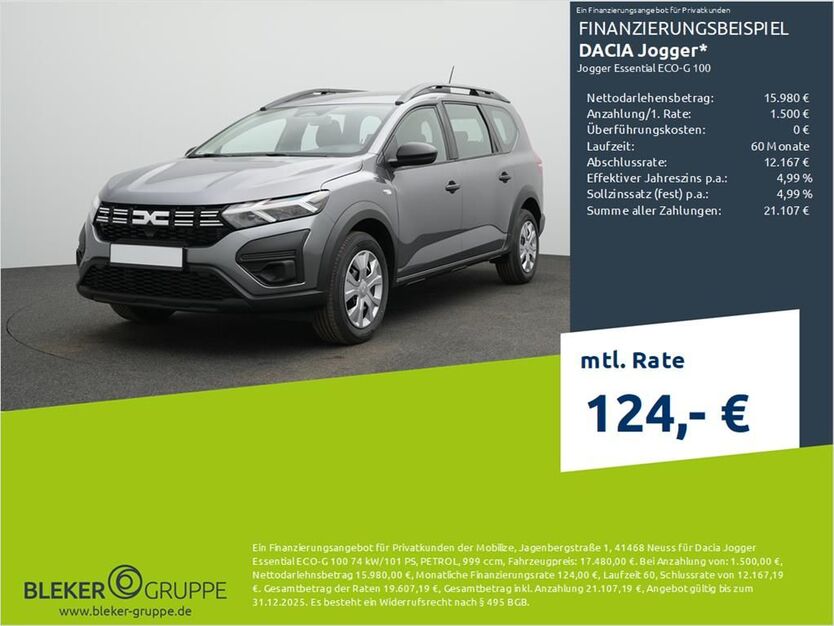 Dacia Jogger 3.500 km 17.480 € Stuhr 28816