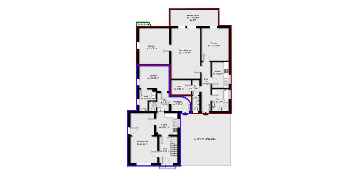 Mehrfamilienhaus, Wohnhaus Bremen Fähr-Lobbendorf - 1 Zimmer, 330 m&sup2;, 449.000&euro; | Angebot:26273699