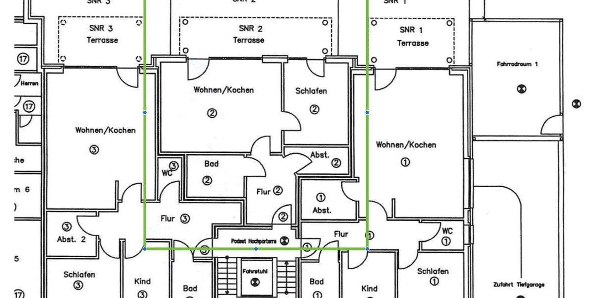 Terrassenwohnung Bremen Peterswerder - 2 Zimmer, 74 m&sup2;, 860&euro; | Angebot:25425322