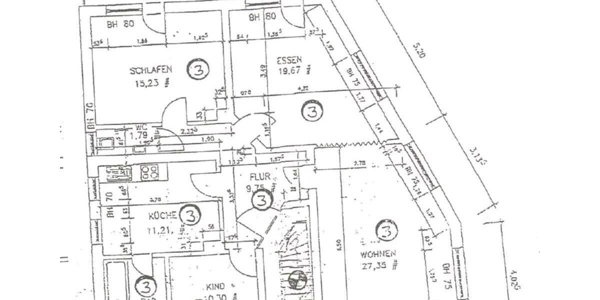 Etagenwohnung Bremen Blumenthal - 4 Zimmer, 105 m&sup2;, 1.150&euro; | Angebot:25976818