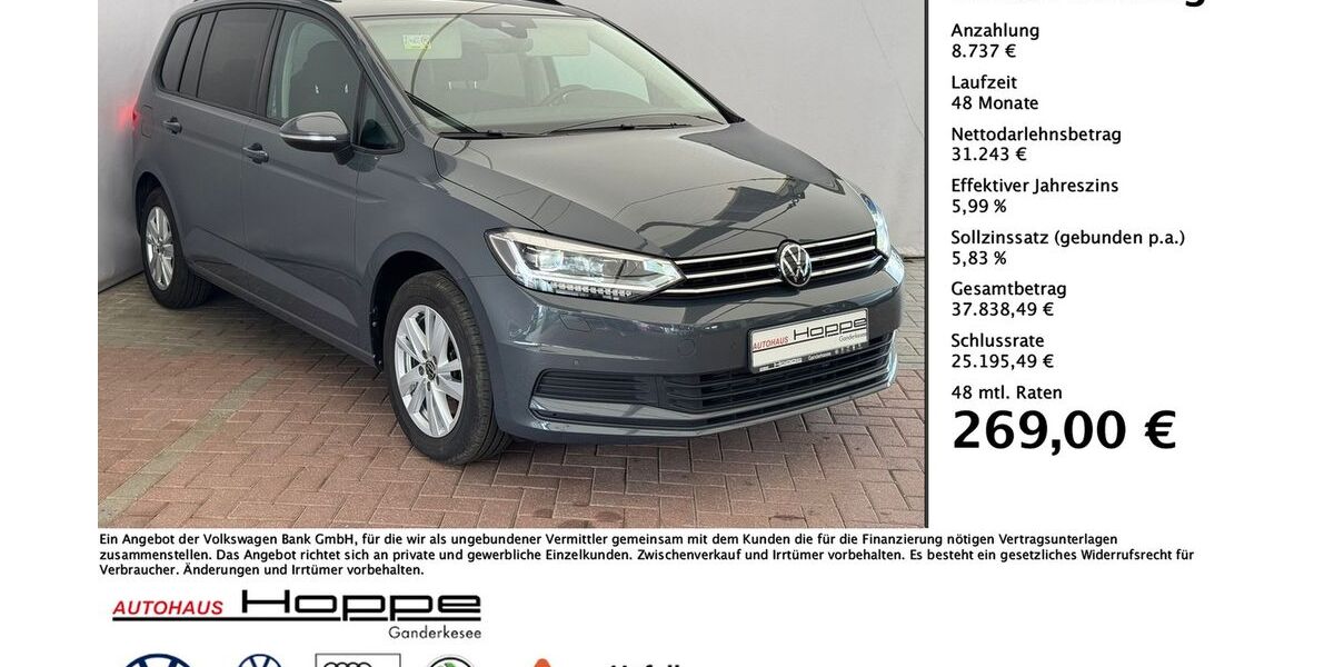 VW Touran 19.512 km 39.980 &euro; Ganderkesee 27777
